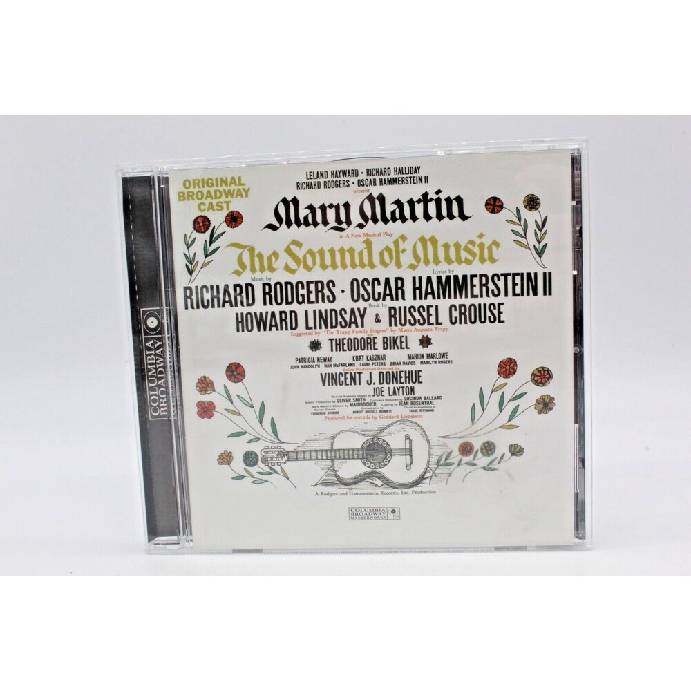The Sound of Music Original Broadway Cast Mary Martin 1998 Rodgers & Hammerstein
